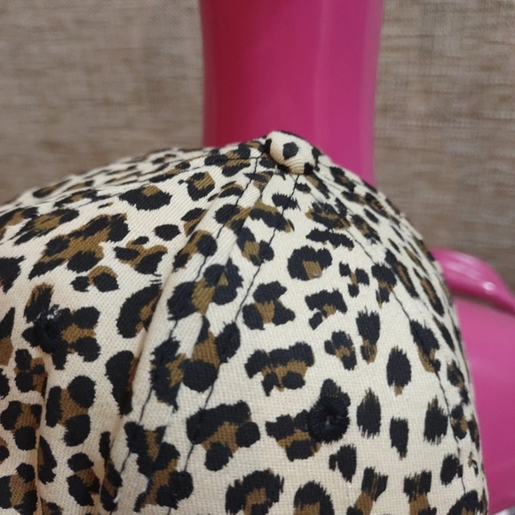 New Leopard Prints Ladies Baseball Cap/ Hat One Size 100% Cotton London Kaye - Picture 5 of 8